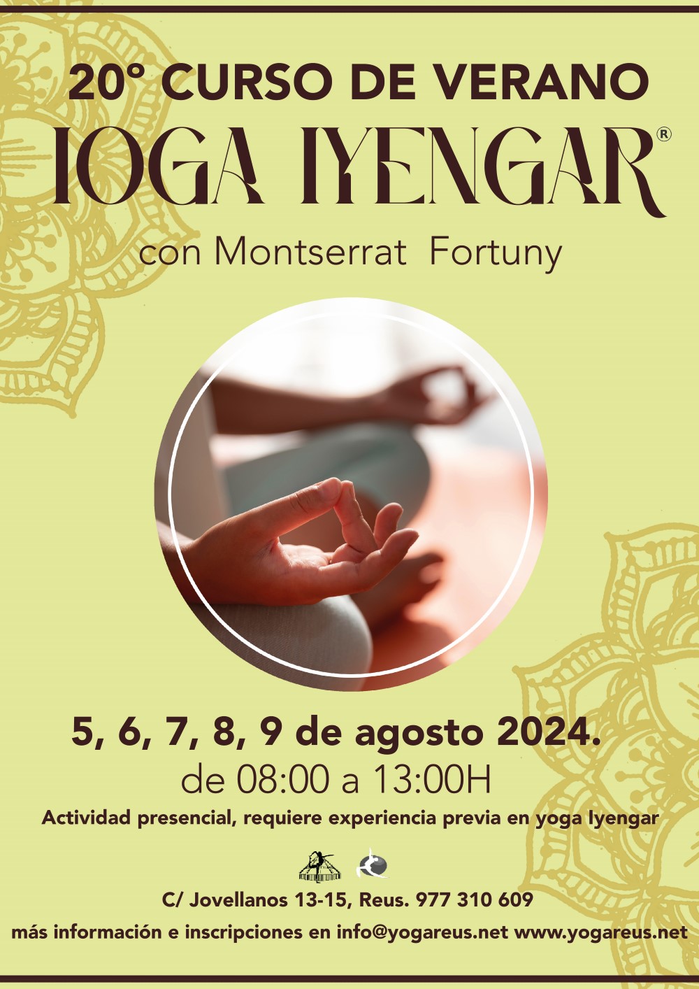 curso de verano 2024 Montserrat Fortuny